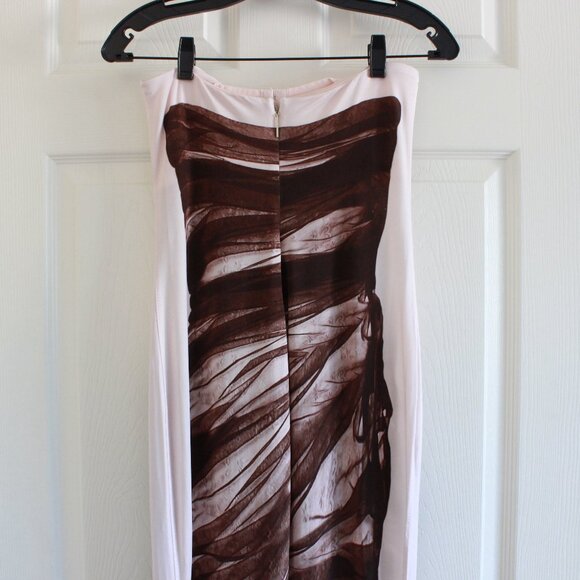 H&M Studio Trompe I'oeil Design Bandeau Dress Blogger Favorite - Picture 10 of 15